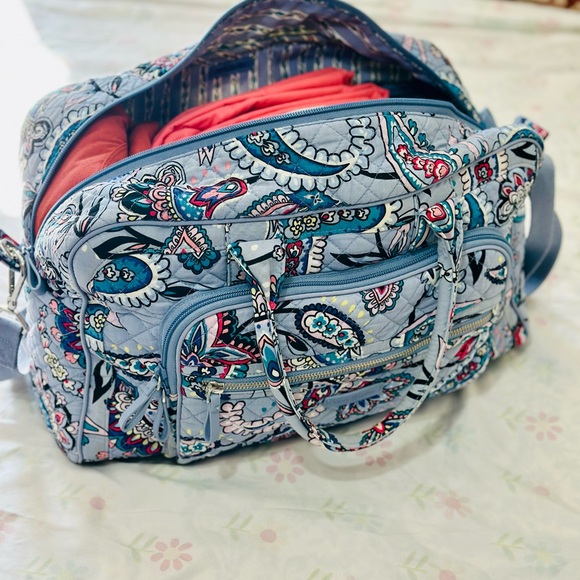 Vera Bradley Handbags - Iconic Weekender Travel Bag in Makani Paisley